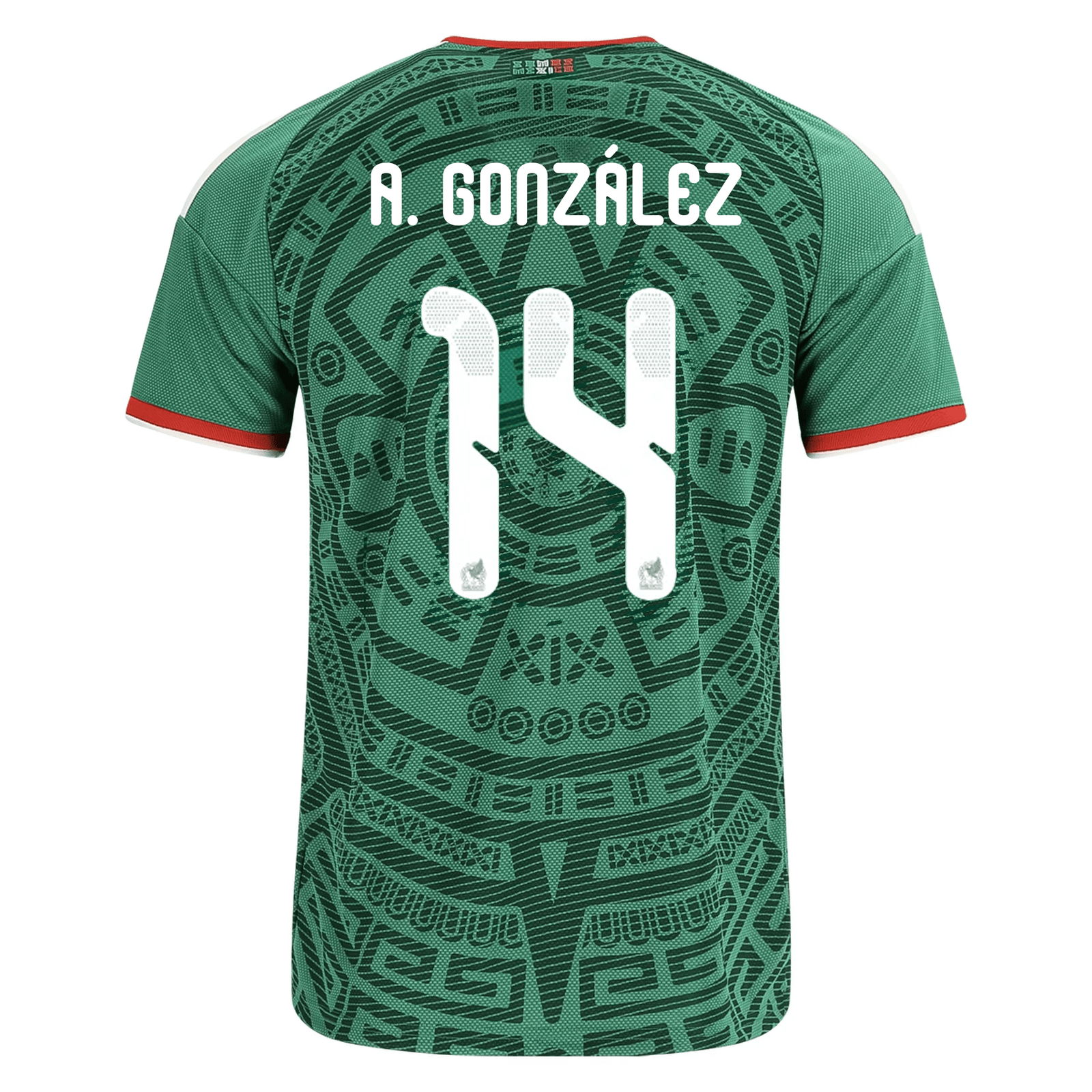 adidas Men's A. González Mexico Home 2026 World Cup Jersey (Bold Green) | SoccerWearhouse