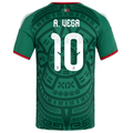 adidas Men's A. Vega Mexico Home 2026 World Cup Jersey (Bold Green)