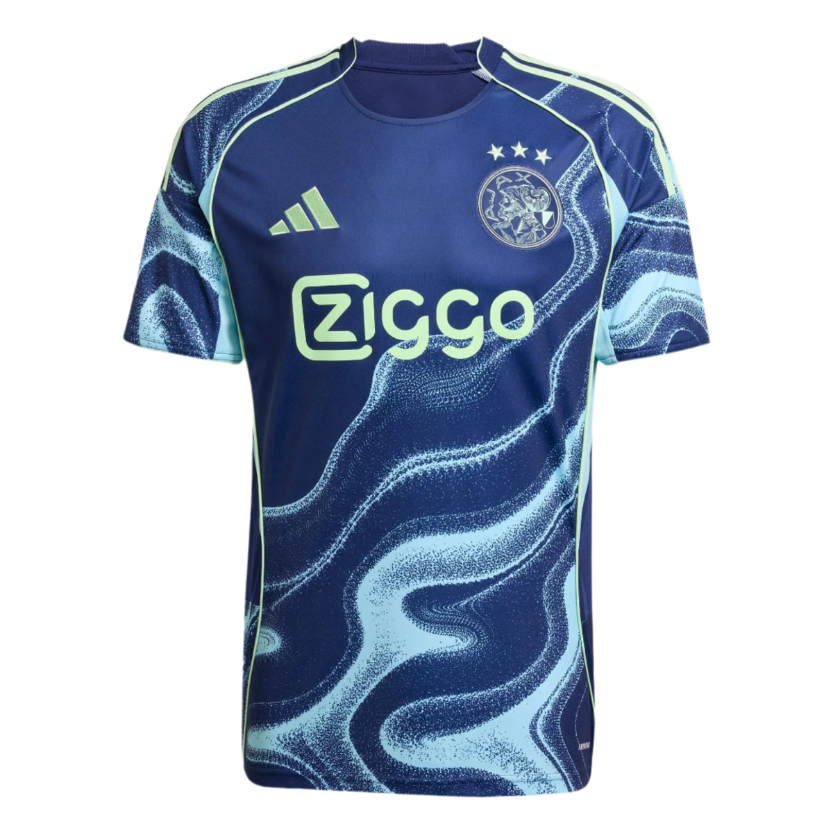 adidas Men's Ajax Away Jersey 25/26 (Night Sky) | SoccerWearhouse