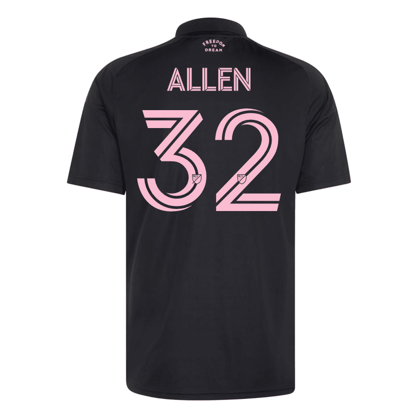 adidas Men's Allen Inter Miami CF 26/27 Away Jersey (Black/Pink) | SoccerWearhouse
