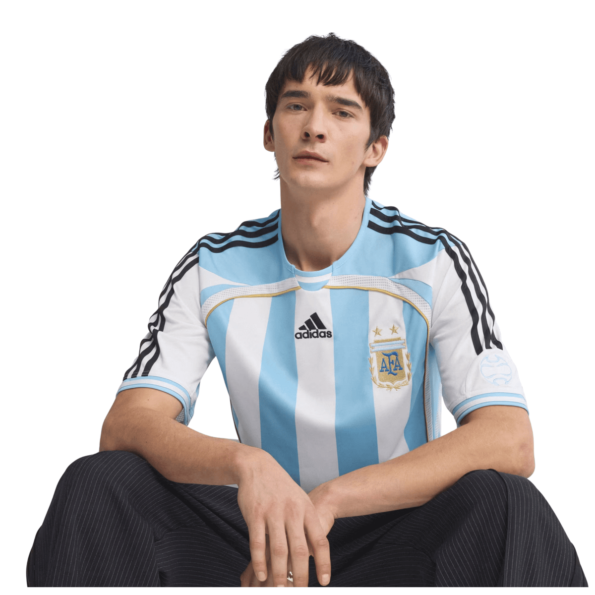 adidas Men's Argentina 2006 Home Jersey (White) | SoccerWearhouse