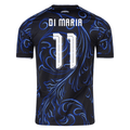 adidas Men's Argentina Angel Di Maria Away Stadium Jersey 2026 (Black/Blue)