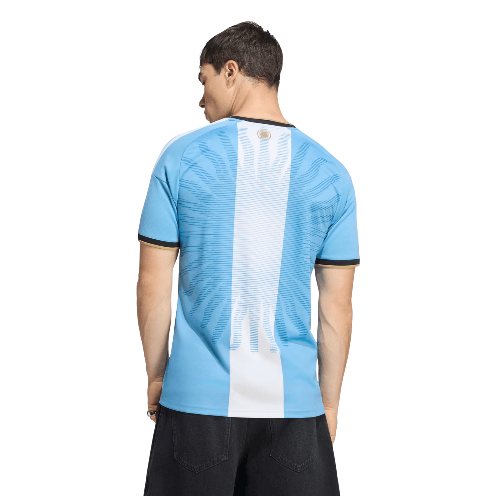 adidas Mens Argentina Home Anniversary Jersey 2026 (Blue/White) | SoccerWearhouse