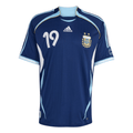 adidas Men's Argentina Lionel Messi 2006 Away Jersey (Dark Blue)