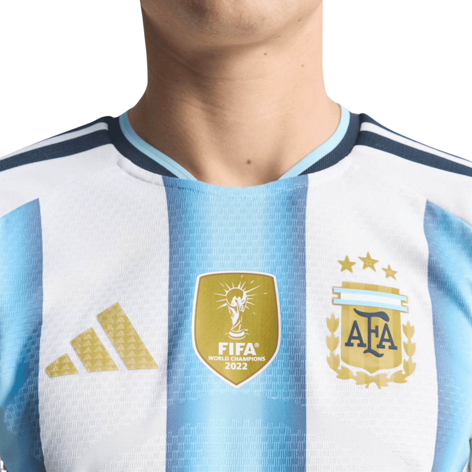 adidas Men's Argentina Match Authentic Player 2026 Home Jersey (White/Icy Blue) | SoccerWearhouse