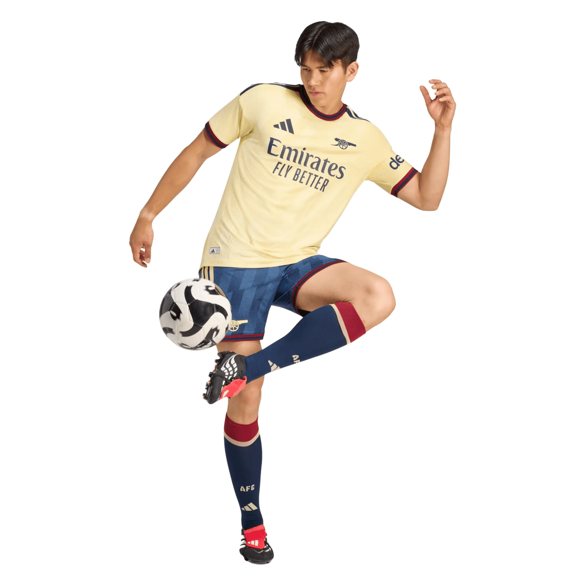 adidas Mens Arsenal Authentic Third Jersey 26/27 (Yellow) | SoccerWearhouse