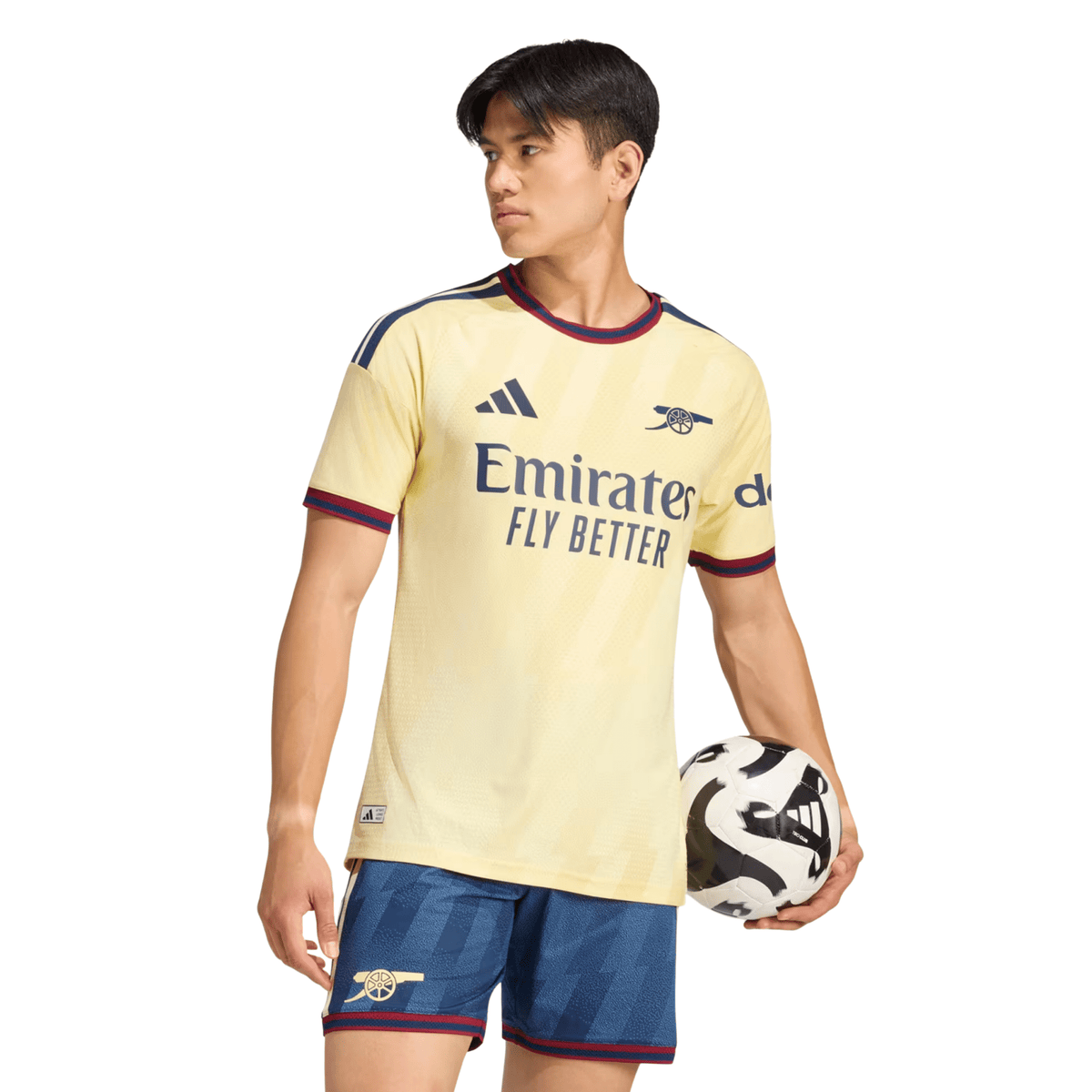 adidas Mens Arsenal Authentic Third Jersey 26/27 (Yellow) | SoccerWearhouse