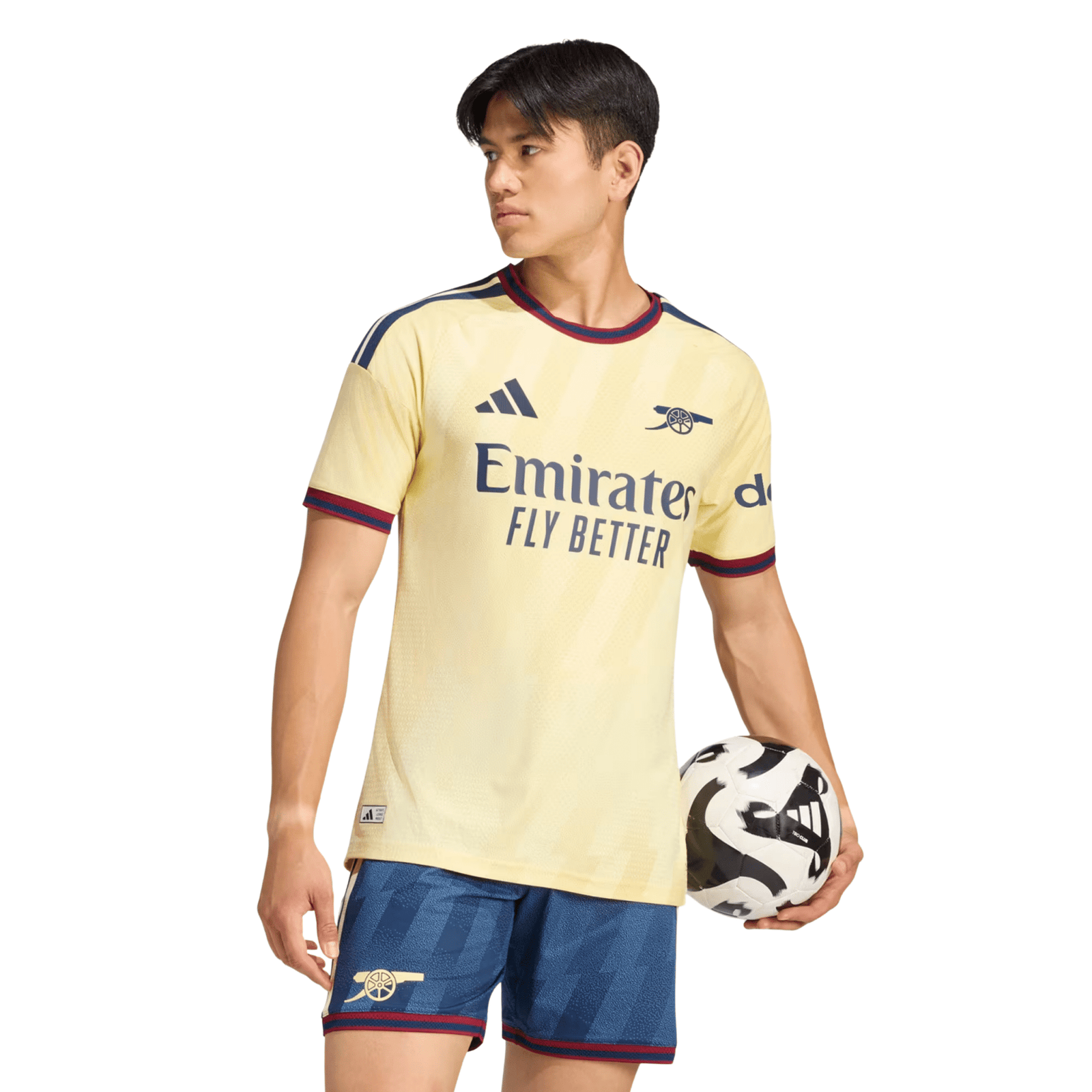 adidas Mens Arsenal Authentic Third Jersey 26/27 (Yellow) | SoccerWearhouse