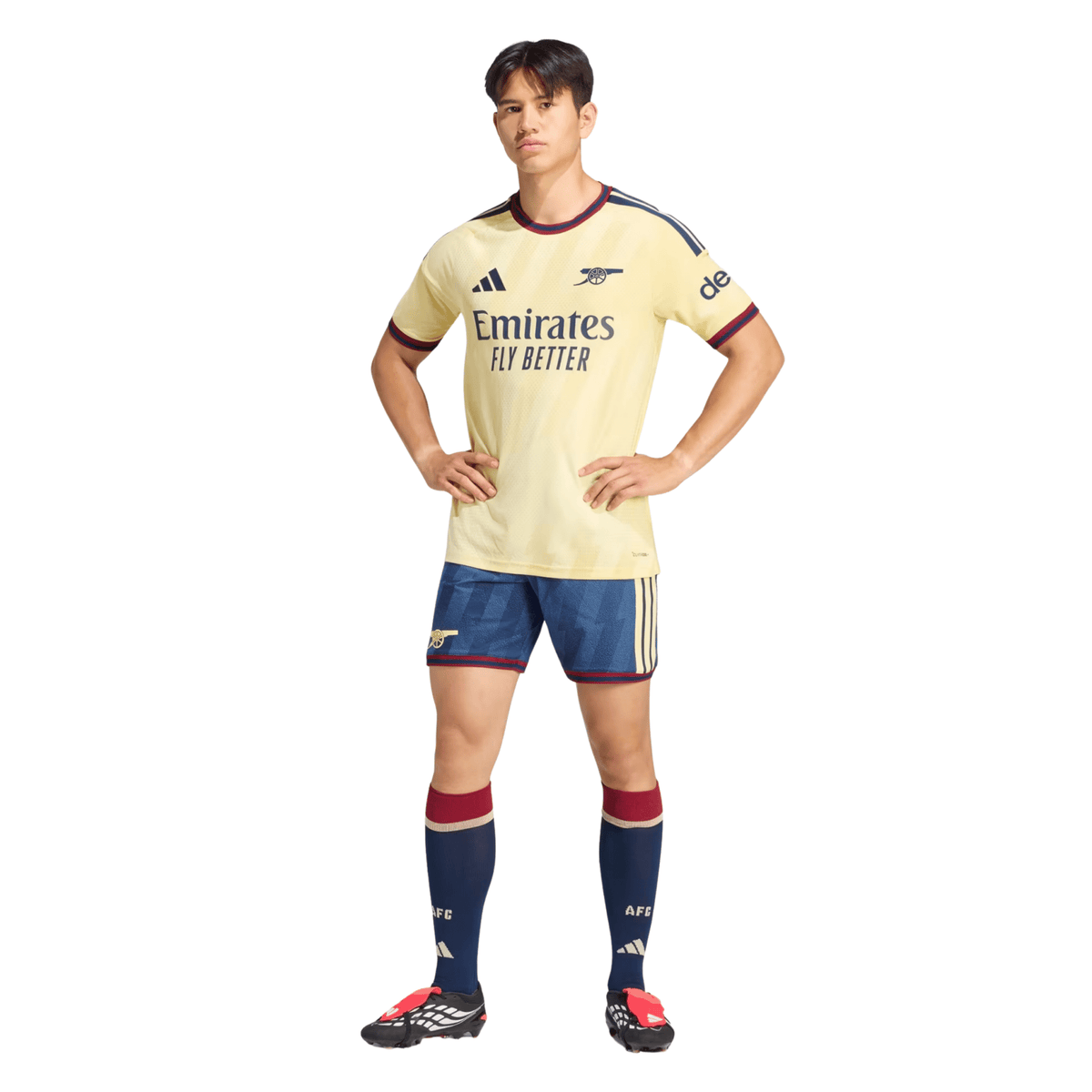 adidas Mens Arsenal Authentic Third Jersey 26/27 (Yellow) | SoccerWearhouse