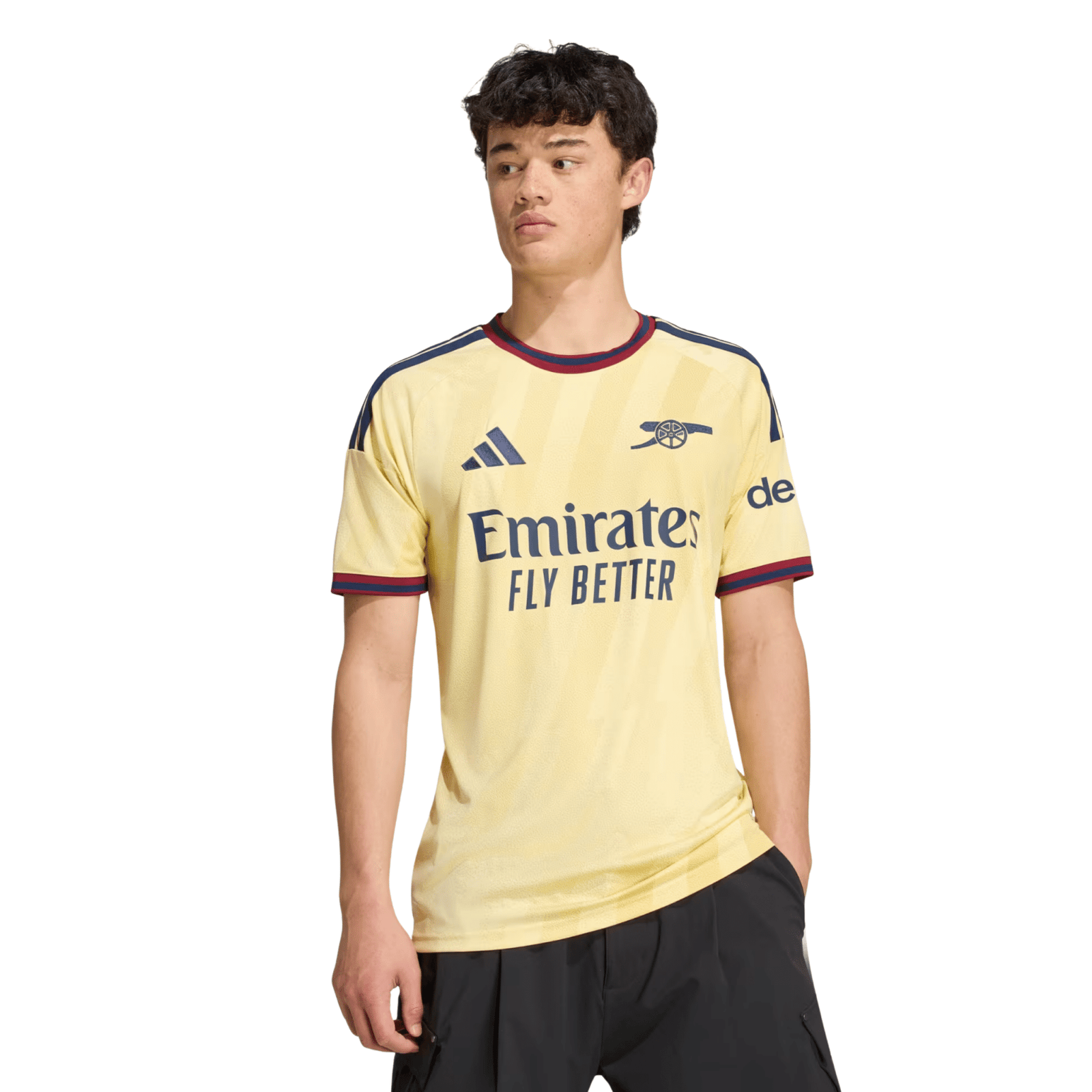 adidas Men's Arsenal FC 2026/27 Third Jersey (Yellow) | SoccerWearhouse