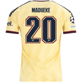 adidas Men's Arsenal FC Noni Madueke Third Jersey w/ Champions League Patches 26/27 (Yellow)