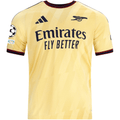 adidas Men's Arsenal FC Third Jersey w/ Champions League Patches 26/27 (Yellow)