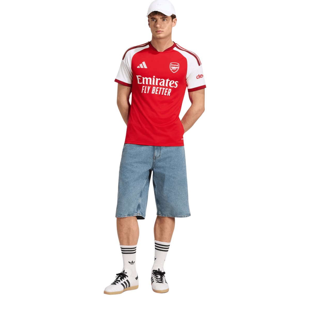 adidas Mens Arsenal Home Jersey 26/27 (Red) | SoccerWearhouse