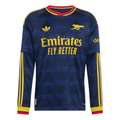 adidas Mens Arsenal Long Sleeve Authentic Away Jersey 26/27 (Navy)