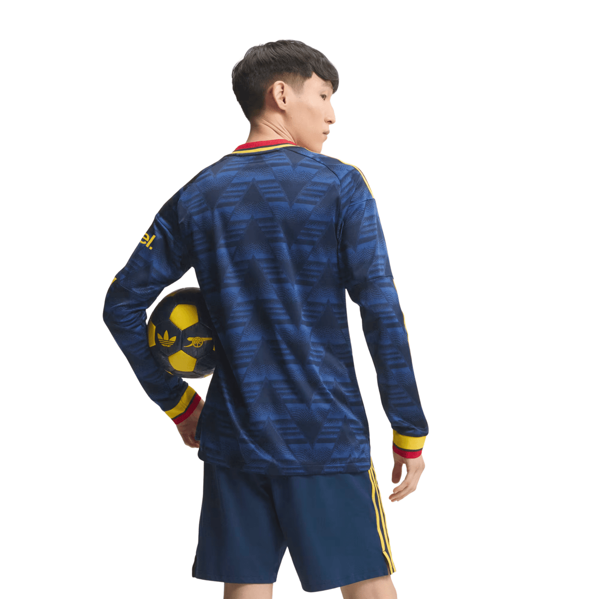 adidas Mens Arsenal Long Sleeve Authentic Away Jersey 26/27 (Navy) | SoccerWearhouse