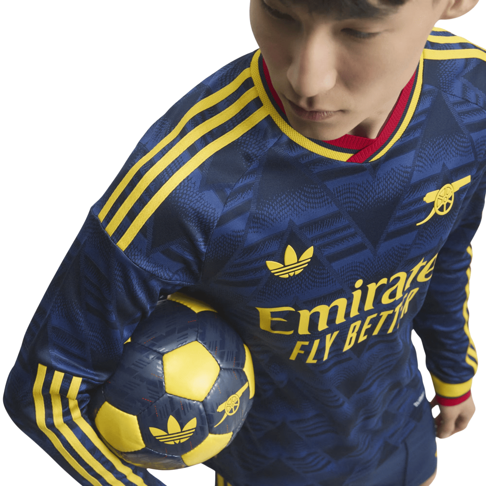 adidas Mens Arsenal Long Sleeve Authentic Away Jersey 26/27 (Navy) | SoccerWearhouse