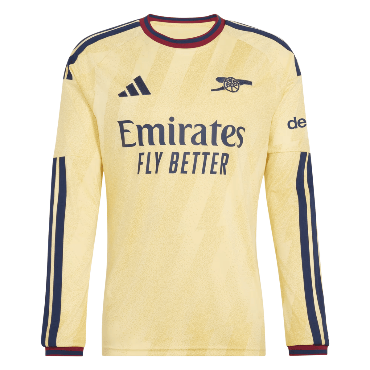 adidas Mens Arsenal Long Sleeve Third Jersey 26/27 (Yellow) | SoccerWearhouse