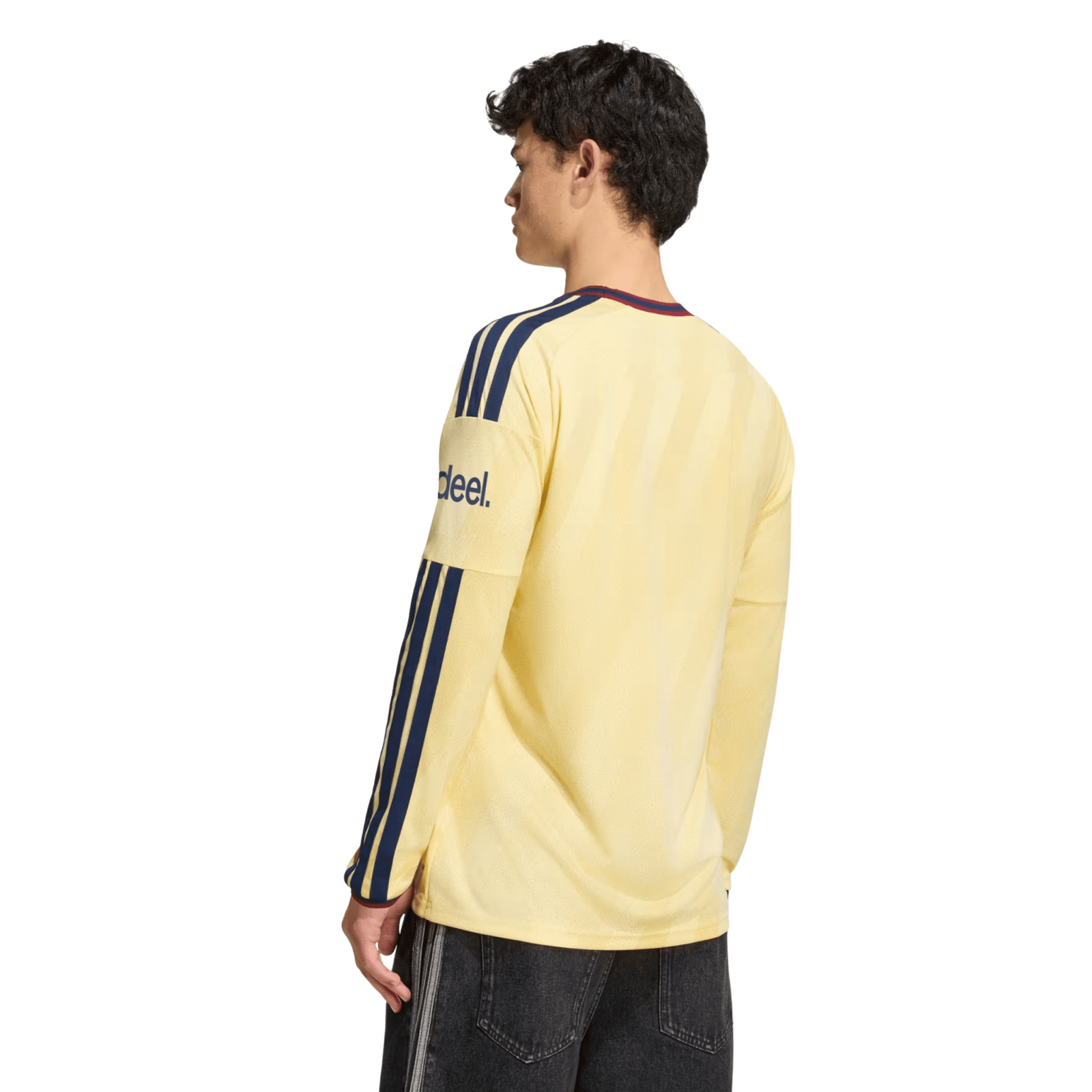 adidas Mens Arsenal Long Sleeve Third Jersey 26/27 (Yellow) | SoccerWearhouse