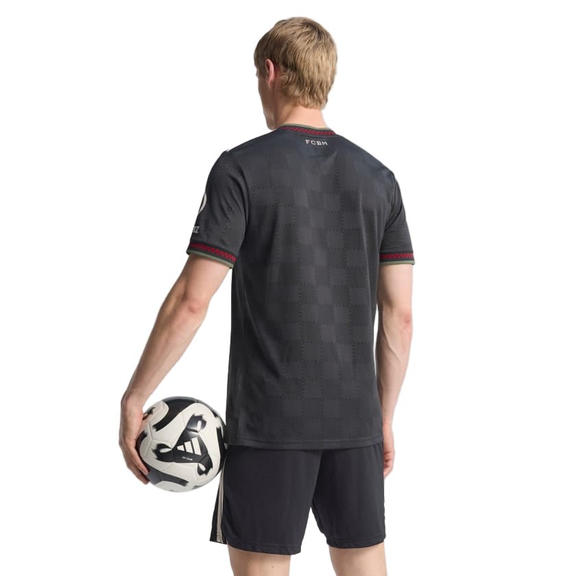 adidas Men's Bayern Munich 25/26 Authentic Third Jersey (Black/Olive Green) | SoccerWearhouse