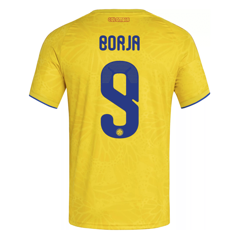 adidas Men's Borja Colombia 2026 Authentic Home Jersey (Impact Yellow) | SoccerWearhouse