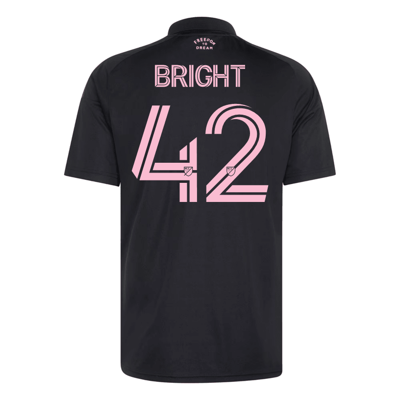 adidas Men's Bright Inter Miami CF 26/27 Away Jersey (Black/Pink) | SoccerWearhouse