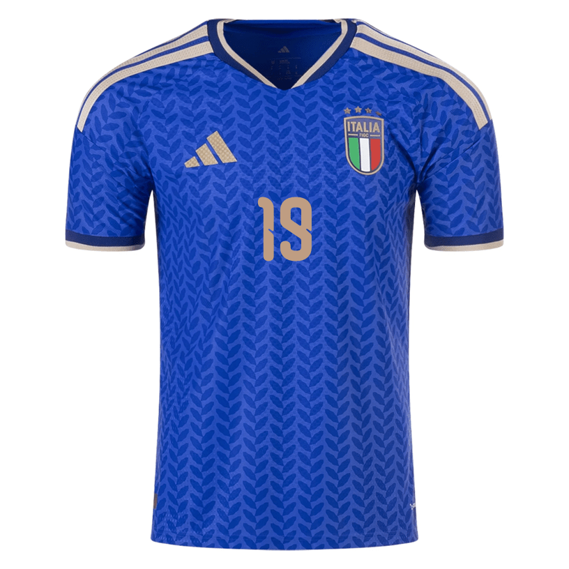 adidas Men's Cambiaghi Italy 2026 Authentic Home Jersey (Bold Blue) | SoccerWearhouse