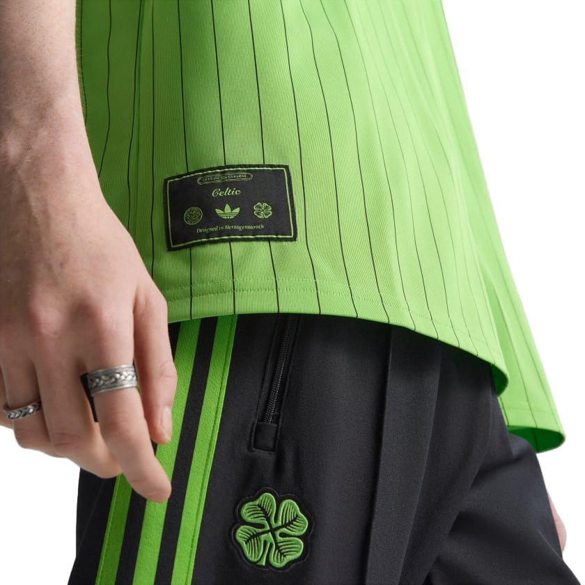 adidas Men's Celtic FC Terrace 25/26 Icon Jersey (Green) | SoccerWearhouse