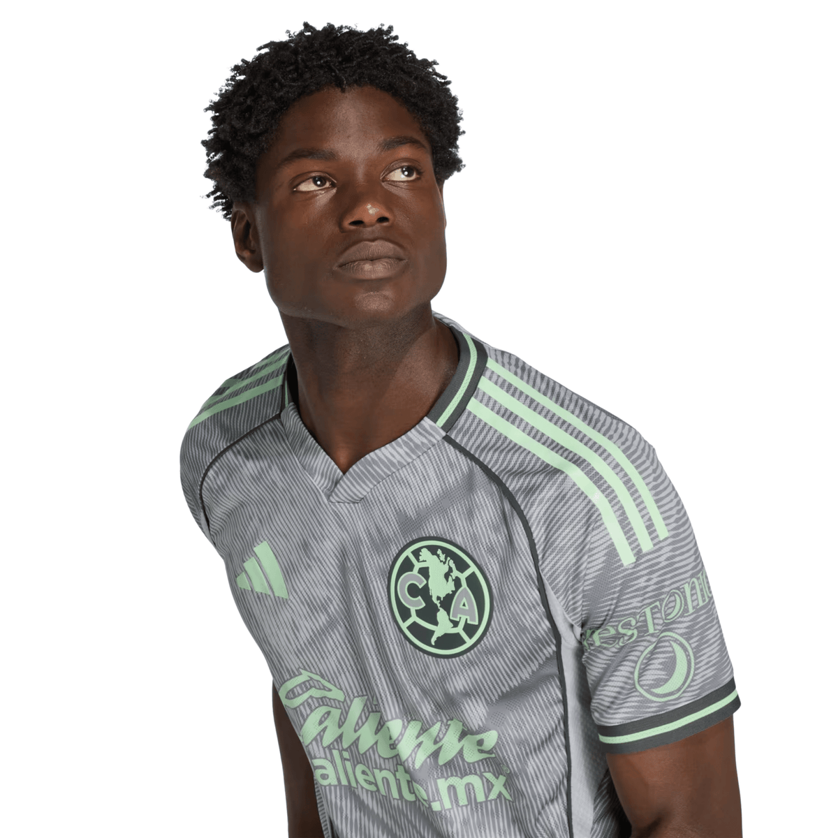 adidas Men's Club America 25/26 Authentic Third Jersey (Grey) | SoccerWearhouse