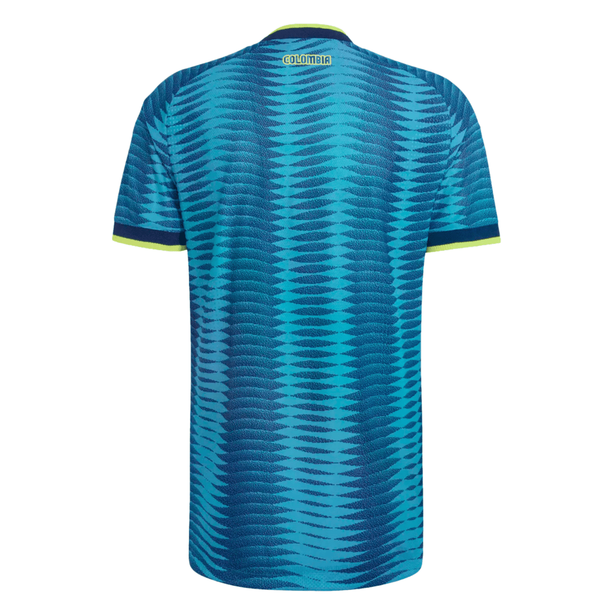adidas Mens Colombia Authentic Away Jersey 2026 (Blue) | SoccerWearhouse