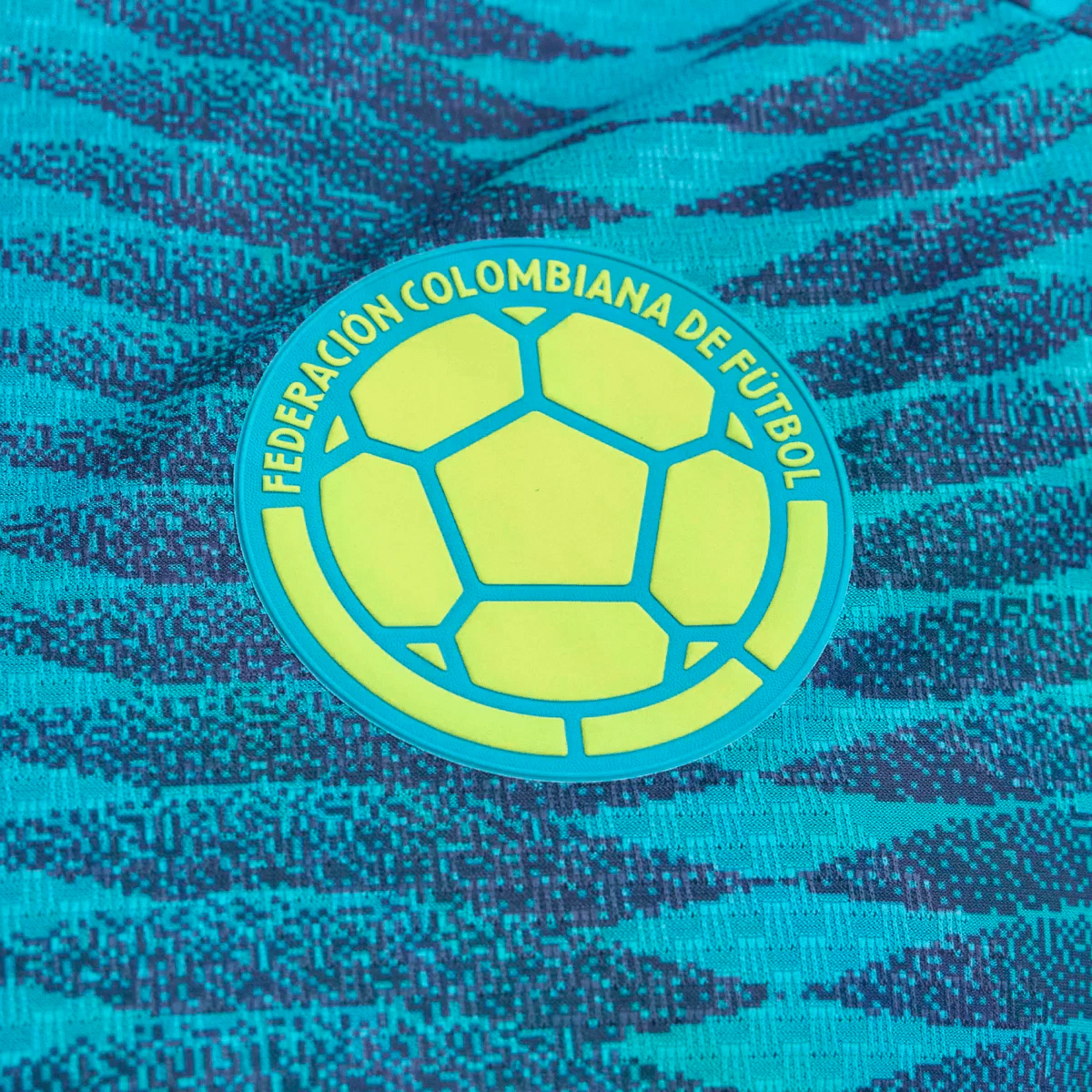adidas Mens Colombia Authentic Away Jersey 2026 (Blue) | SoccerWearhouse