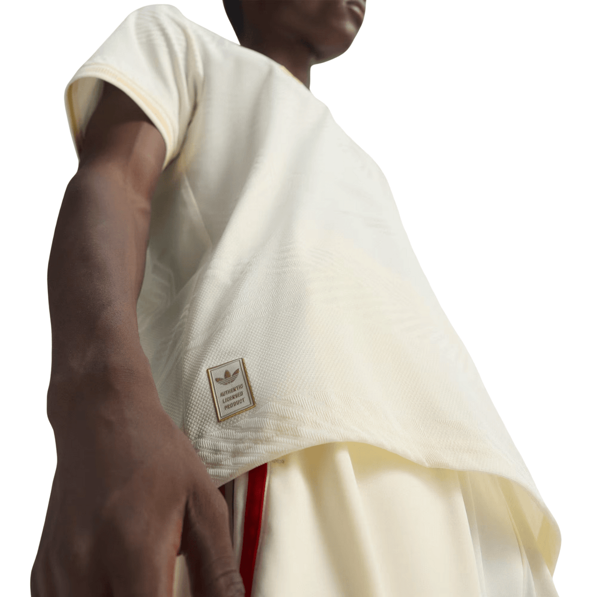 adidas Men's CR Flamengo Authentic Third Jersey 25/26 (Cream White) | SoccerWearhouse