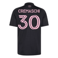 adidas Men's Cremaschi Inter Miami CF 26/27 Away Jersey (Black/Pink)