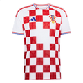 adidas Mens Croatia Home Jersey 26/27 (White/Red)