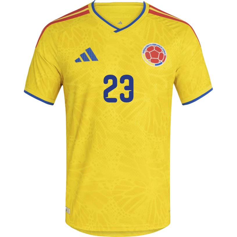 adidas Men's D. Sanchez Colombia 2026 Authentic Home Jersey (Impact Yellow) | SoccerWearhouse
