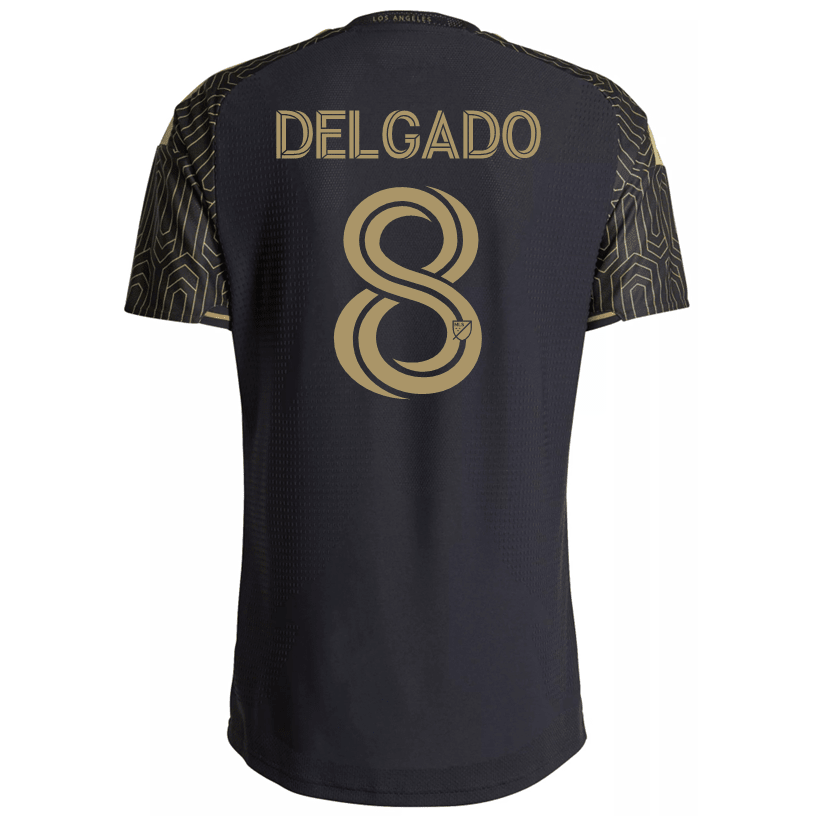 adidas Men's Delgado LAFC Authentic Match Home Jersey 26/27 (Black/Gold) | SoccerWearhouse