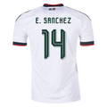 adidas Men's E. Sanchez Mexico 2026 Away Stadium Jersey (White)
