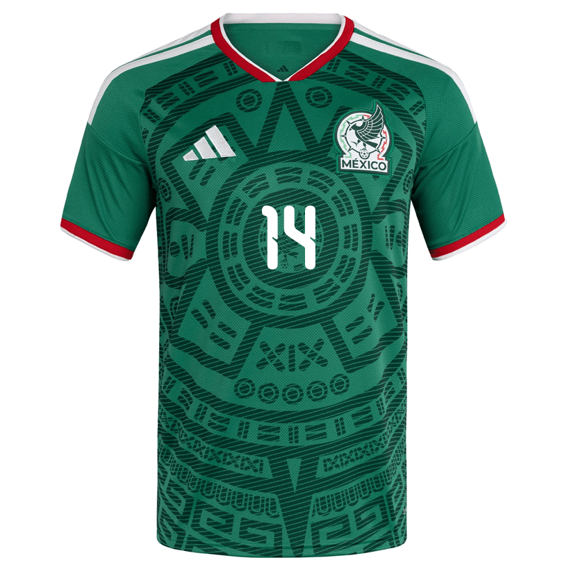 adidas Men's E. Sanchez Mexico Home 2026 World Cup Jersey (Bold Green) | SoccerWearhouse