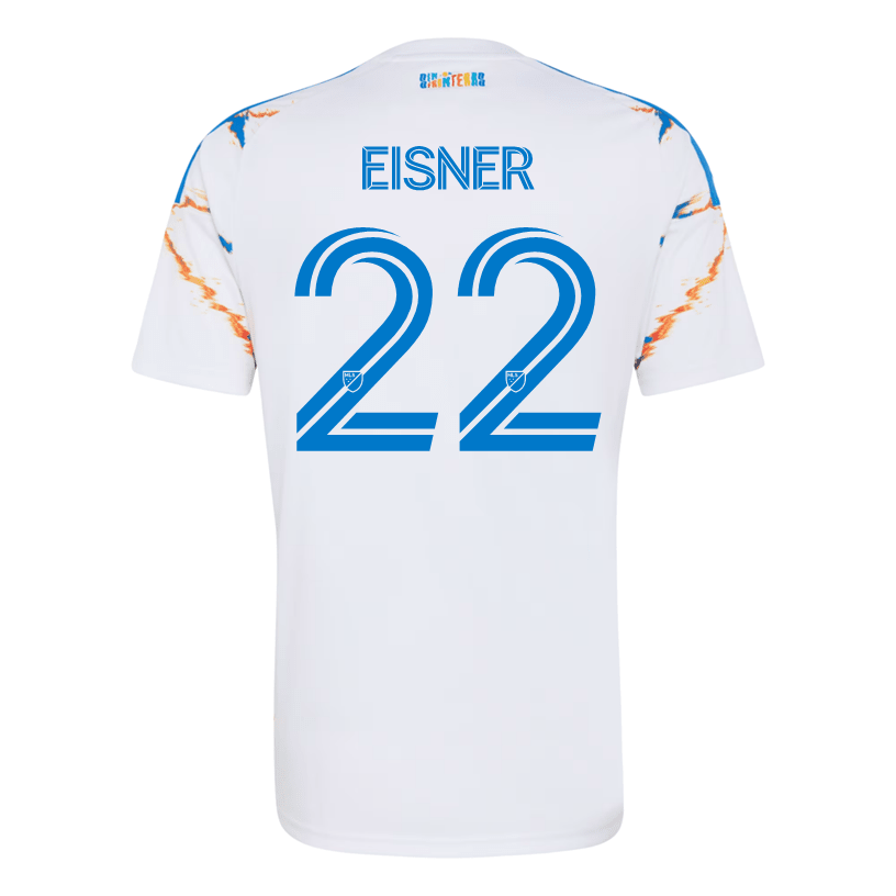 adidas Men's Eisner San Diego FC 26/27 Away Stadium Jersey (White) | SoccerWearhouse