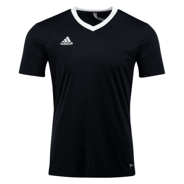 adidas Mens Entrada 22 Jersey (Black) | SoccerWearhouse