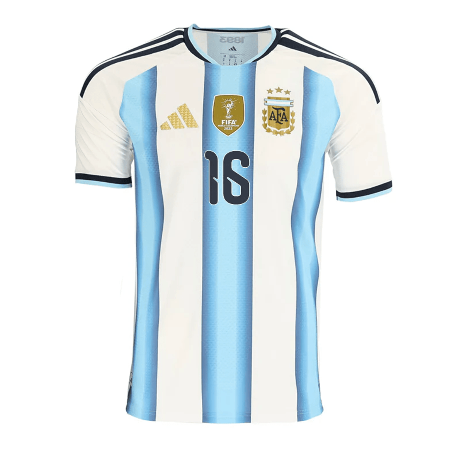 adidas Men's Fernandez Argentina Match Authentic Player 2026 Home Jersey (White/Icy Blue) | SoccerWearhouse