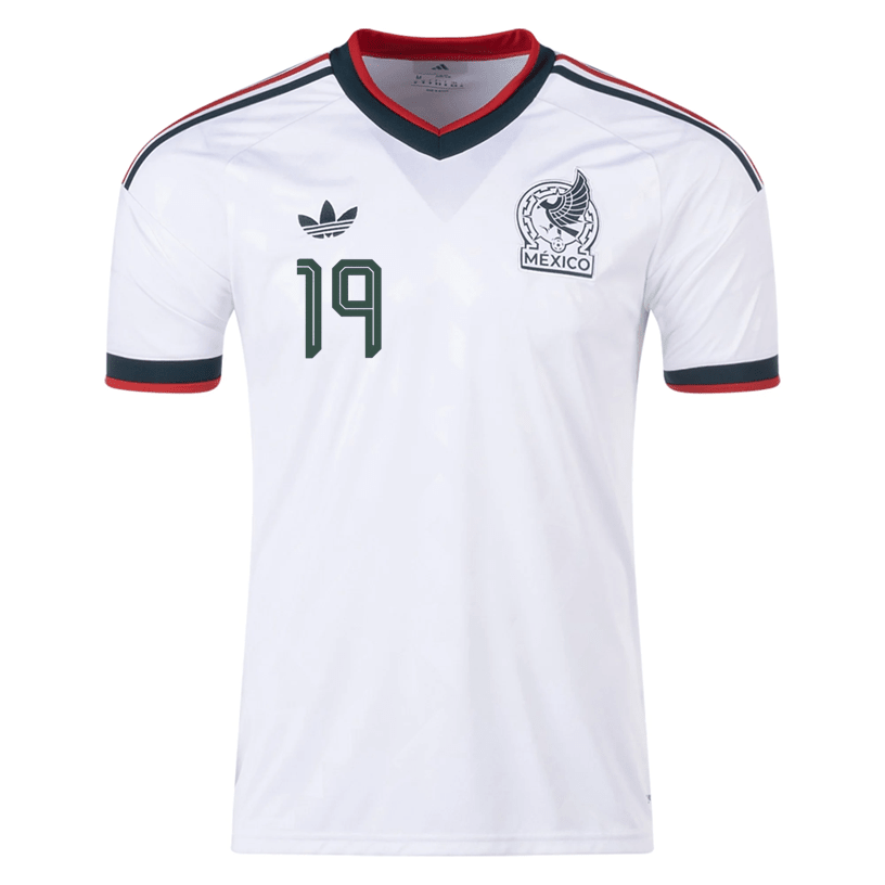 adidas Men's Fidalgo Mexico 2026 Away Stadium Jersey (White) | SoccerWearhouse