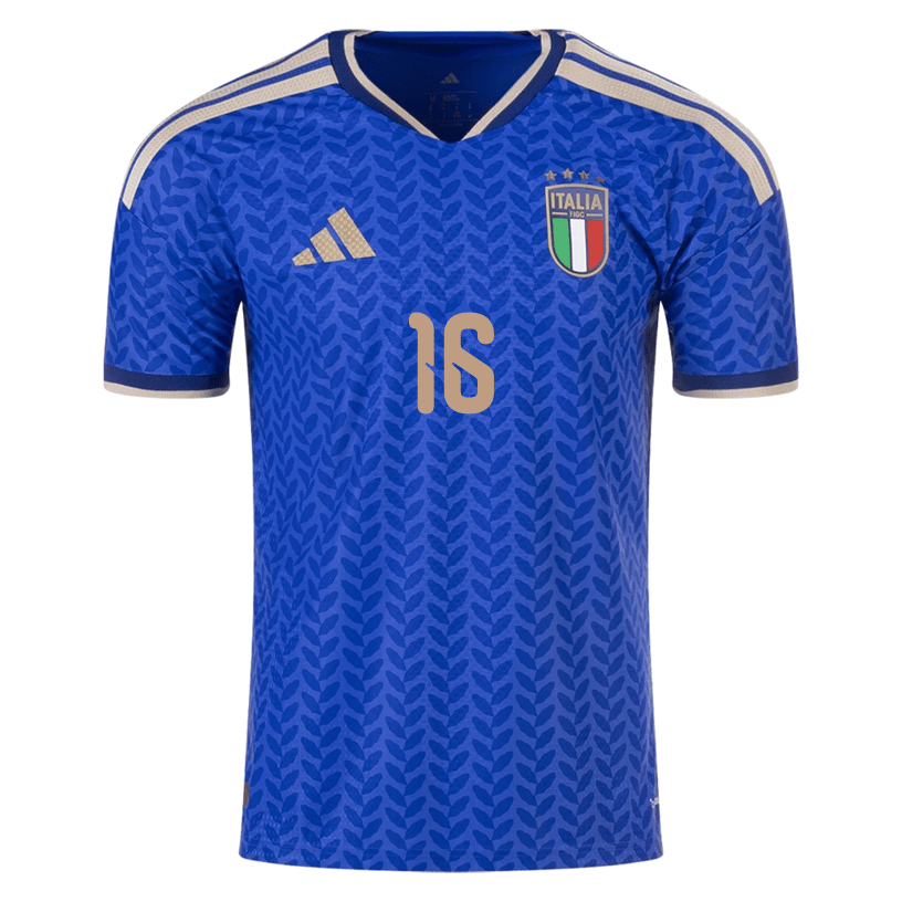 adidas Men's Frattesi Italy 2026 Authentic Home Jersey (Bold Blue) | SoccerWearhouse