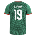adidas Men's G. Mora Mexico Home 2026 World Cup Jersey (Bold Green)
