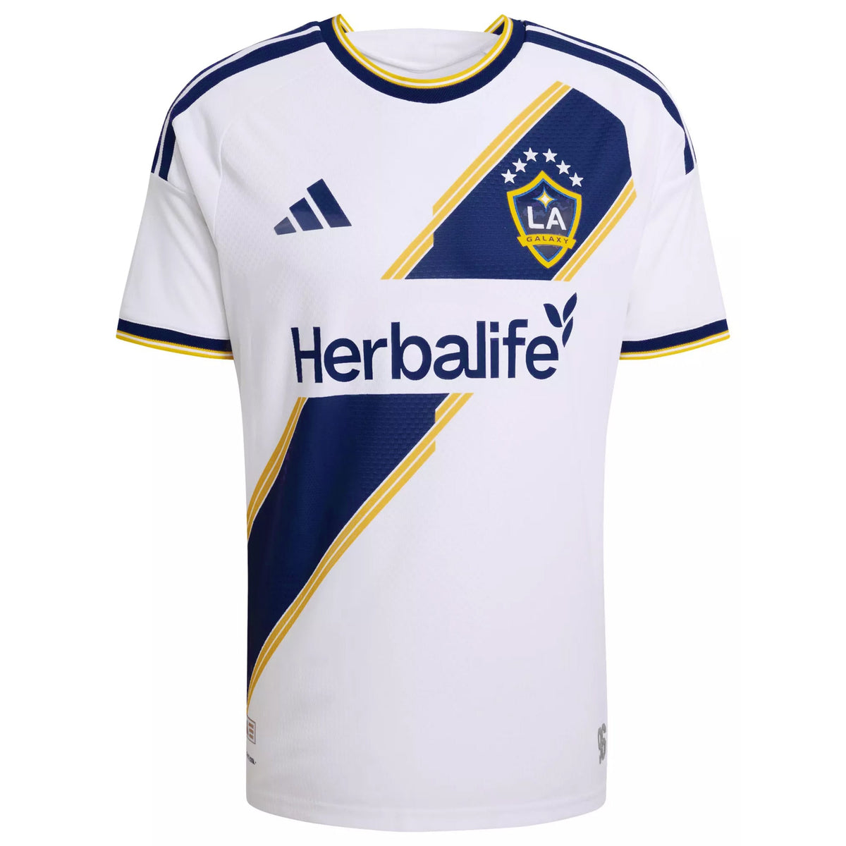 adidas Men's Gabriel Pec LA Galaxy Authentic Match Home Jersey 26/27 (White) | SoccerWearhouse