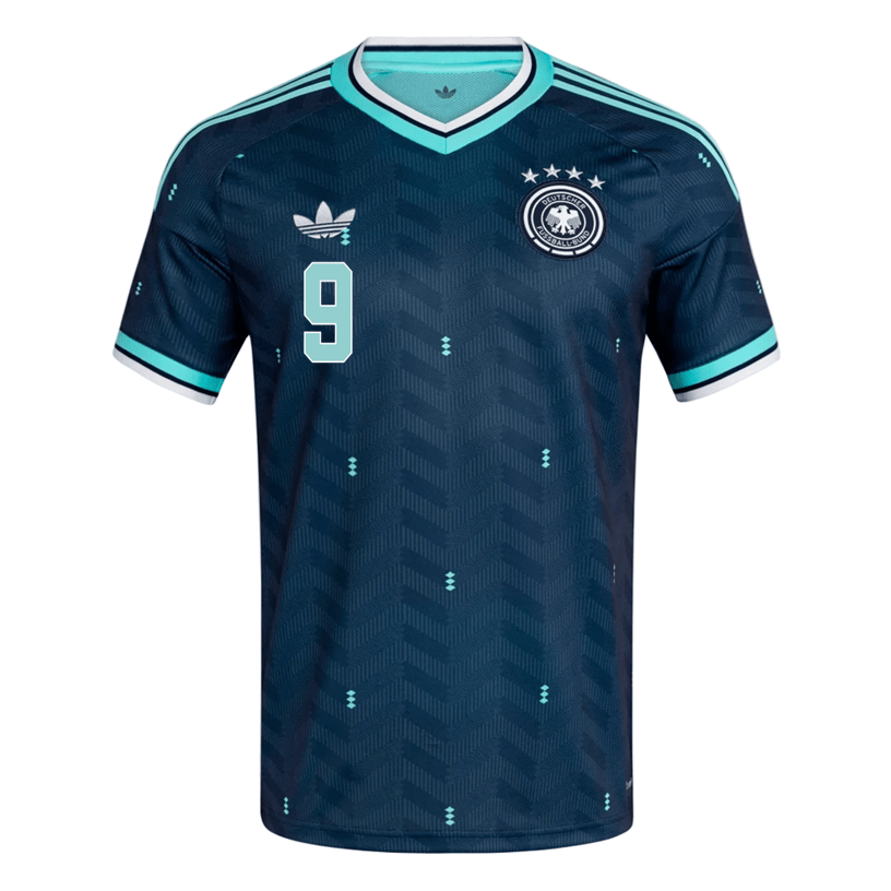 adidas Men's Germany Fullkrug Away 2026 Stadium Jersey 2026 (Navy) | SoccerWearhouse