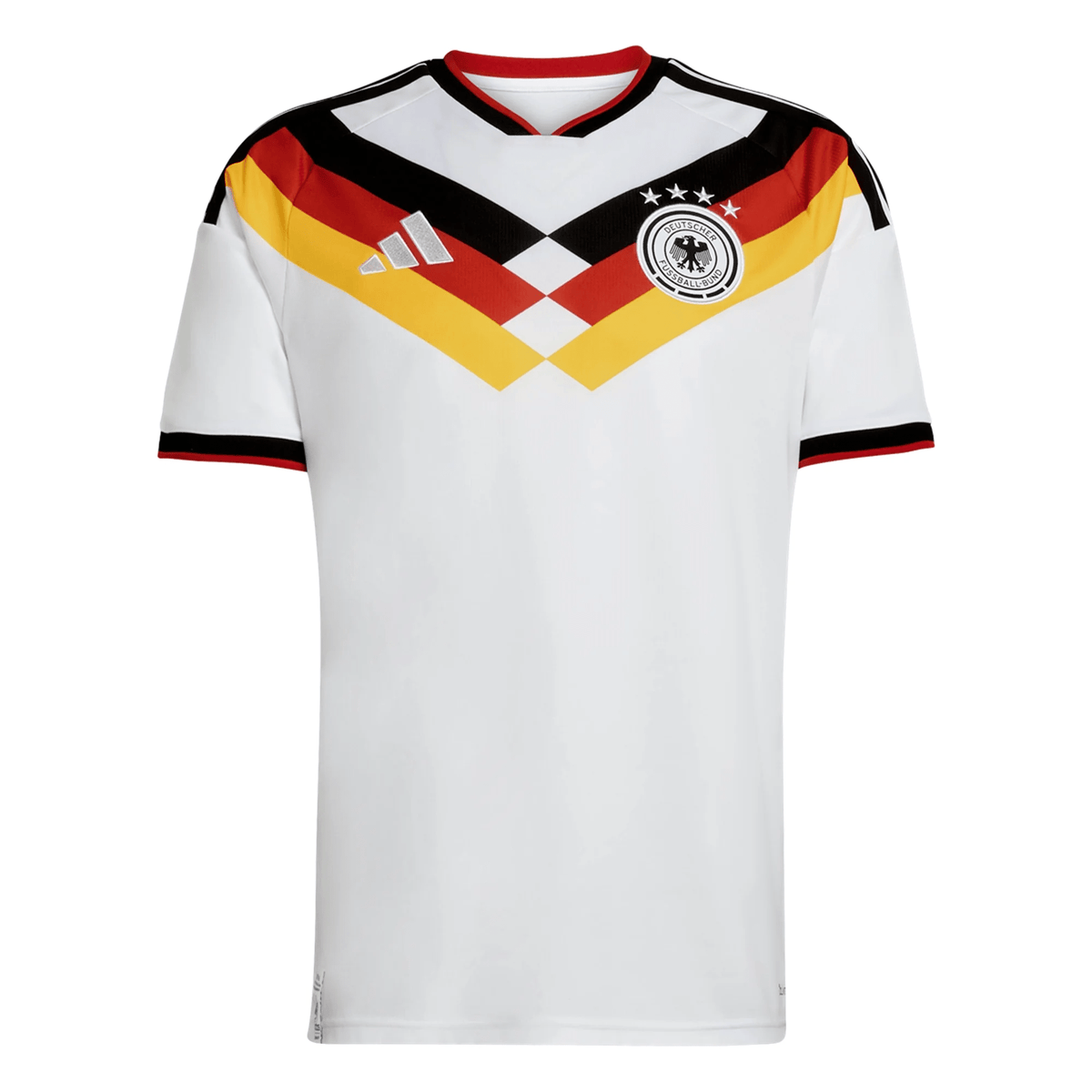 adidas Men's Germany Home World Cup Jersey 2026 (White/Black) | SoccerWearhouse