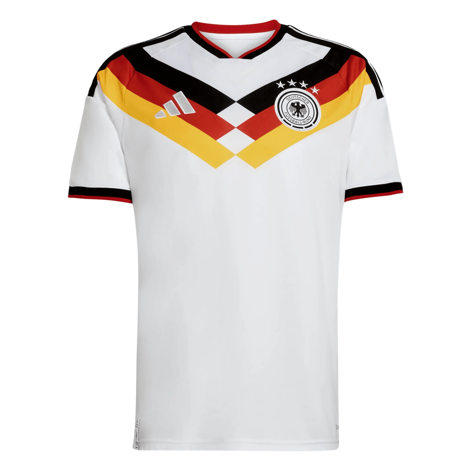 adidas Men's Germany Home World Cup Jersey 2026 (White/Black) | SoccerWearhouse