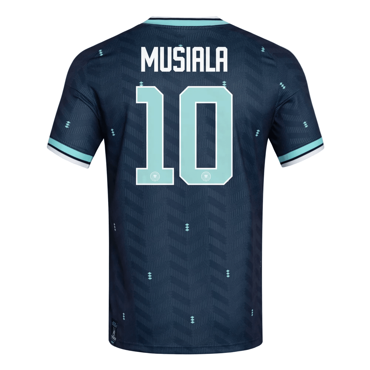 adidas Men's Germany Musiala Away 2026 Stadium Jersey 2026 (Navy) | SoccerWearhouse
