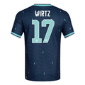 adidas Men's Germany Wirtz Away 2026 Stadium Jersey 2026 (Navy)