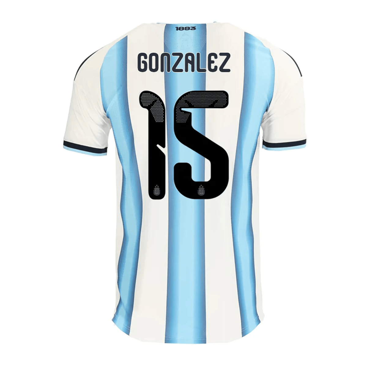 adidas Men's Gonzalez Argentina Match Authentic Player 2026 Home Jersey (White/Icy Blue) | SoccerWearhouse